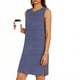 thumbnail image 2 of TaTaai Sleeveless Side Slit Dress Women's Solid Color Round Neck Slip Dress Casual Pullover Lightweight Stretchy Polyester Blend Gift, 2 of 6