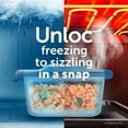 thumbnail image 3 of Ziploc® Endurables™ Medium Container, 4 cups, Wide Base With Feet, Reusable Silicone, From Freezer, to Oven, to Table, 3 of 20