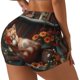 thumbnail image 1 of Fotbe Cat Asleep Among Flowers Shorts Sin Costuras – Shorts Deportivos de Cintura Alta para Mujer, Elásticos para Gimnasio, Yoga, Running o Ciclismo-Small, 1 of 8
