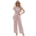 thumbnail image 1 of Jumpsuit Largo Fluido, Tela Ligera y Ajuste en Cintura, Estilo Casual Elegante para Mujer, 1 of 5