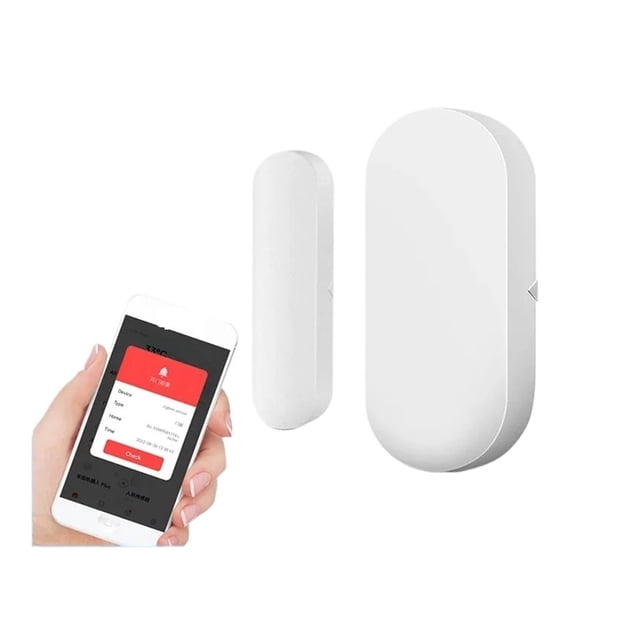 Tuya WiFi/Zigbee Door Window Sensor Smart Home Wireless Door Open/Closed Detector Compatible With APP ,Consistent Performance