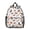 Basketball and Blast, variant on Basketball and Hoop Black Pattern Backpack for School, Cute School Bag with Adjustable Shoulder Straps and Padded Back, 13.8"x11.4"x6"