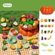 thumbnail image 1 of Pumpkin Storage Box Fruit And Vegetable Peeling Music Pumpkin Cut Flavors Early Education Simulation Peeling Fruit Storage Toys Holiday Gifts, 1 of 1