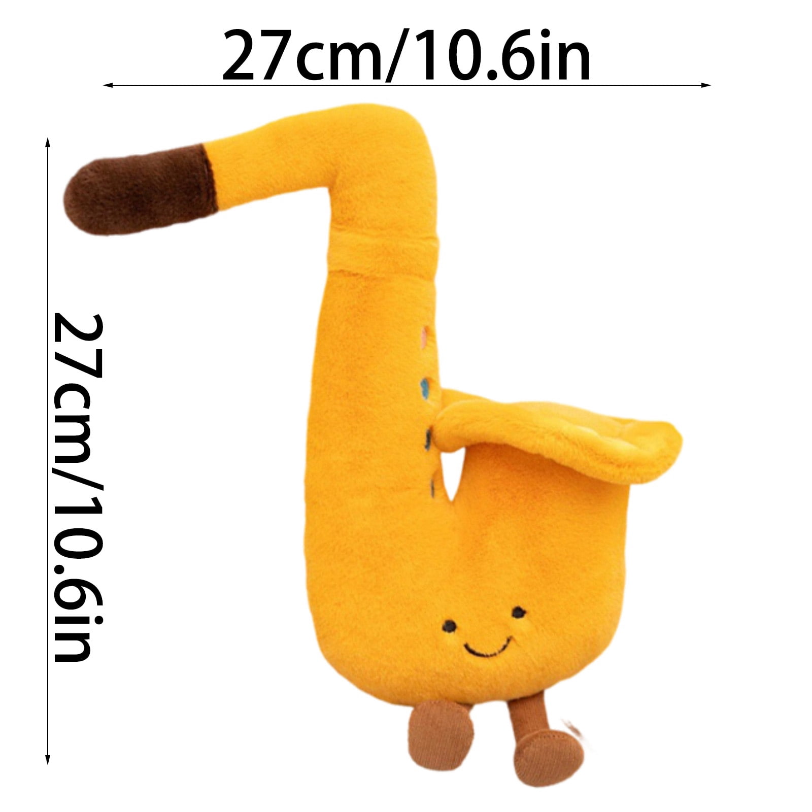 Piano Stuffed Animal, Cute Musical Instrument Plush Toy with Sound Function, Soft & Safe for Kids Boys Girls, Educational Music Toy Birthday Christmas Gift