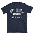 thumbnail image 1 of North Hornell New York Classic Established Men's Cotton T-Shirt, 1 of 1