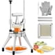 thumbnail image 1 of Picadora de verduras y frutas VEVOR Commercial de 1/4 hoja inoxidable, 1 of 9