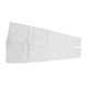thumbnail image 3 of Pantalones casuales para mujer, diseño de agujeros, cintura alta, modernos, cómodos, transpirables, ajustados, para citas, compras, color blanco, 3XL, 3 of 15