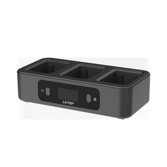 Triple Battery Charging Hub for DJI Avata 2 - Bigcan 100W Fast Charge Station with Turn & Parallel Mode, LCD Display & USB Power Bank Output for Drone Battery Management