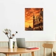 thumbnail image 2 of Nawypu  Venice Italy Church Canvas Wall Art for Living Room Home Decor St. Mark's Basilica Poster Prints on Canvas Cathedral Wall Decorations for Bedroom Office Framed Ready to Hang, 2 of 4