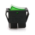 thumbnail image 5 of Interruptor Basculante Con Luz Kcd4-201n 4 Pin On/off 2 Posiciones 250v Dpst 1/5/10pcs Verde- Aespa Sincero Hogar, 5 of 5