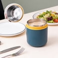 thumbnail image 6 of Insulated Soup Thermos Cup with Handle, 304 Stainless Steel Double Wall Leakproof Food Jar for Hot Lunch, Office, School, Travel, 6 of 6