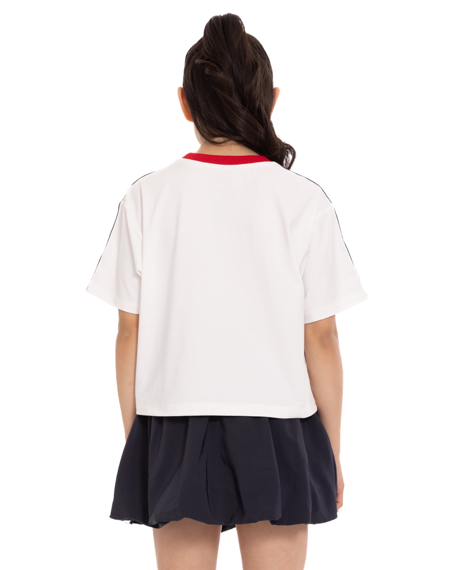 Hello Kitty Girls Active Graphic Jersey with Short Sleeves, Sizes 4-12