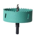 thumbnail image 1 of Sierras de corona de 16-200 mm para cortar agujeros en tableros de cornhole, tableros de hierro y PVC. 4.72x4.72x6.5 pulgadas, 1 of 9