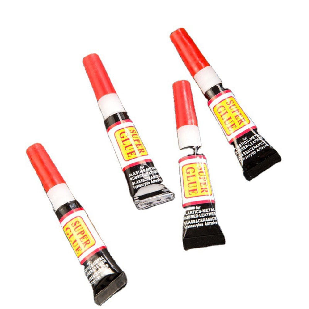 10Pcs Liquid Super Glue 502 Instant Strong Bond Leather Wood Rubber