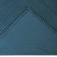 thumbnail image 6 of Better Trends 3-Piece Full/Double Bedspread Set 100% Cotton Chenille, Soft & Cozy Stripe Pattern, All-Season Bedding, Machine Washable (Teal) Jullian Collection, 6 of 6