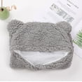 thumbnail image 4 of Baby Fleece Jumpsuits, Infant Newborn Plush Sleepwear Hooded Romper Warm Coat Flannel Fleece Jumpsuit Fuzzy Outwear, 4 of 6