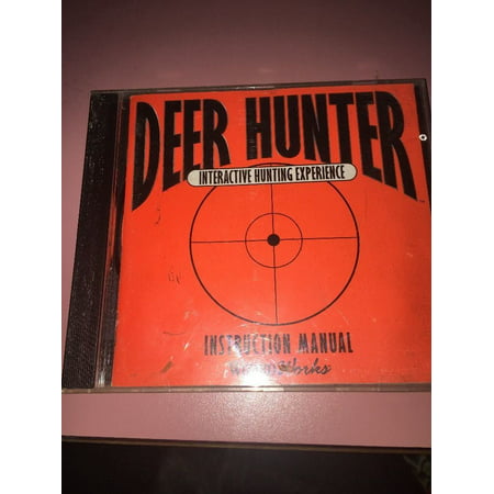 Deer Hunter 1 PC CD buck wild shotgun bow shooting animal hunting shooter