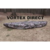 VORTEX CAMO / CAMOUFLAGE 16 WATERGUARD HEAVY DUTY WATERPROOF CANOE/KAYAK COVER, FOR UP TO 16 LONG, AND FOR UP TO 9 1/2  GIRTH (FAST SHIPPING - 1 TO 4 BUSINESS DAY DELIVERY)