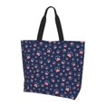 thumbnail image 2 of Fuzoiu Star Dog Paw Print Tote Bags for Women,Shoulder Bag, Gym Tote,Top Handle Ladies Shoulder Bags for Work Beach Travel and Shopping Grocery, 2 of 9