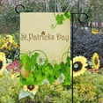 thumbnail image 2 of GZHJMY Cooper Girl St. Patrick's Day Clover and Golden Coin Garden Flag Yard Banner Polyester for Home Flower Pot Outdoor Decor 28X40 Inch Yard Flags, 2 of 2