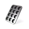 thumbnail image 1 of Charola para 12 cupcakes con antiadherente molde de repostería, 1 of 3