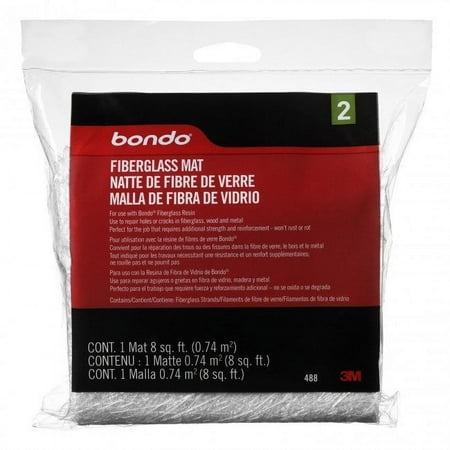 Bondo 488 Fiberglass Mat, 8 Sq. ft., Each
