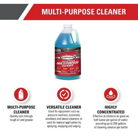 Simpson 88289 Pressure Washer Multi-Purpose Cleaner - 1 gallon