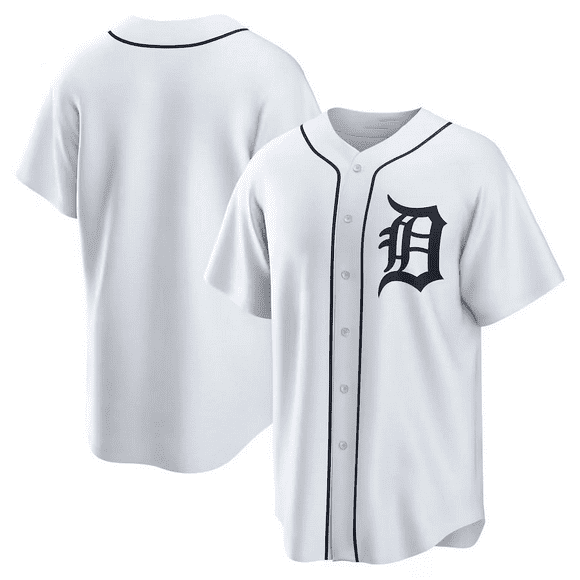 Men's Players Tigers Game Day Jersey Adult American Baseball Team Fan Sweatshirt Short Sleeve Classic T-Shirt Top Youth Fan Gift