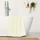 thumbnail image 5 of Toallas de baño de algodón REGALWOVEN, juego de 2 toallas gruesas y suaves, toallas de secado rápido para baño, blancas 28' x 56', 5 of 7