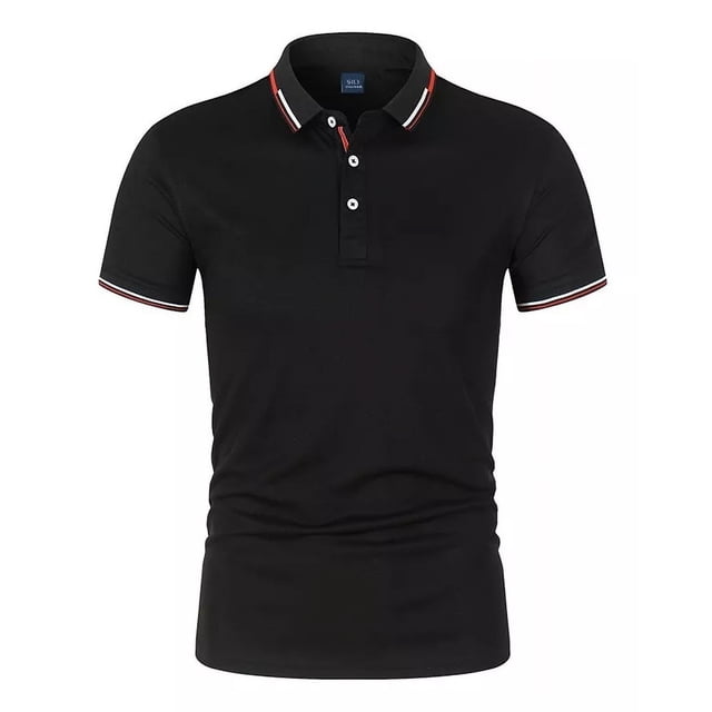 Playera Polo Hombre Manga Corta Moda Casual Camisa