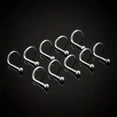 thumbnail image 4 of K-KED 10-100pcs Stainless Steel Ball Screw Nose Stud Nostril Ring Piercing Jewelry-100 pcs, 4 of 6