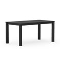 thumbnail image 3 of Better Homes & Gardens by POLYWOOD Southlake 34" x 64" Outdoor Dining Table, All-Weather HDPE, Patio, Black, 3 of 9