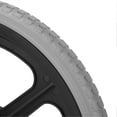 thumbnail image 2 of 14 inch 350 x 30 mm Wheelchair Replacement Wheel, 6001 Bearing, 12 mm Inner Hole, Walker Wheel, 2 of 2