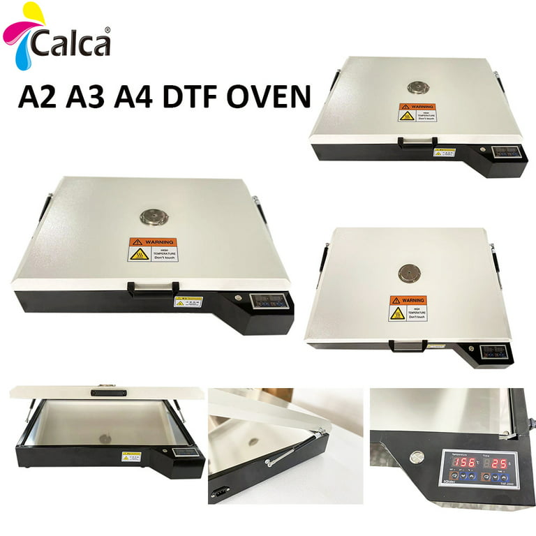 Oven DTF A3 A4 DTF Oven Dryer with Temperature Control for Heat Transfer  Printing DTF Power, DTF Oven Curing Transfer Film