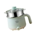 thumbnail image 2 of yuksok Multi Functional Mini Cooker Pot Portable Cooking Pot for Eggs Pasta Oatmeal steel steamer, 2 of 9