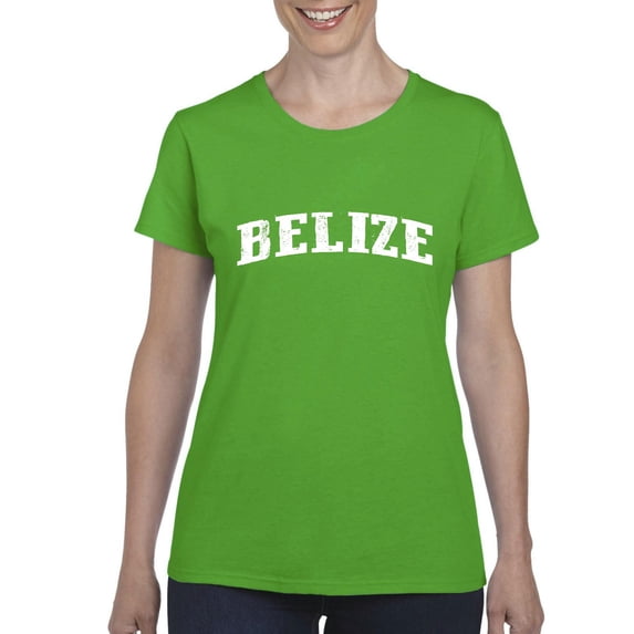 IWPF - Women's T-Shirt Short Sleeve, up to Women Size 3XL - Belize