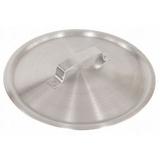 Crestware Sauce Pan w/Cover, 3-1/2 qt, 8 In, SS SSPAN3WC