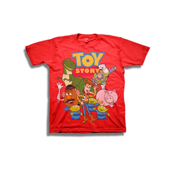 Disney Pixar Toy Story - Boys' Classic Character Group Shot Short