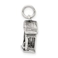 thumbnail image 2 of FB Jewels Sterling Silver Antiqued Manger Charm, 2 of 5