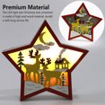 thumbnail image 4 of Ounissouiy Adorno LED para árbol de Navidad, adornos colgantes de estrellas para coche, patrón de dibujos animados, regalos de cumpleaños, decoración Kits de decoración para fiestas JM00912 Ounissouiy HA063877-03, 4 of 6