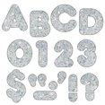 thumbnail image 2 of Trend Enterprises T-506 Ready Letters 2 Inch Casual Silver-Sparkle, 2 of 3