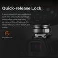 thumbnail image 3 of Light Camera Flash 1/ 8000s High Speed Sync Zoomable Flash Head Camera Flashlight With 10 Levels LED Modeling Lamp, 3 of 6