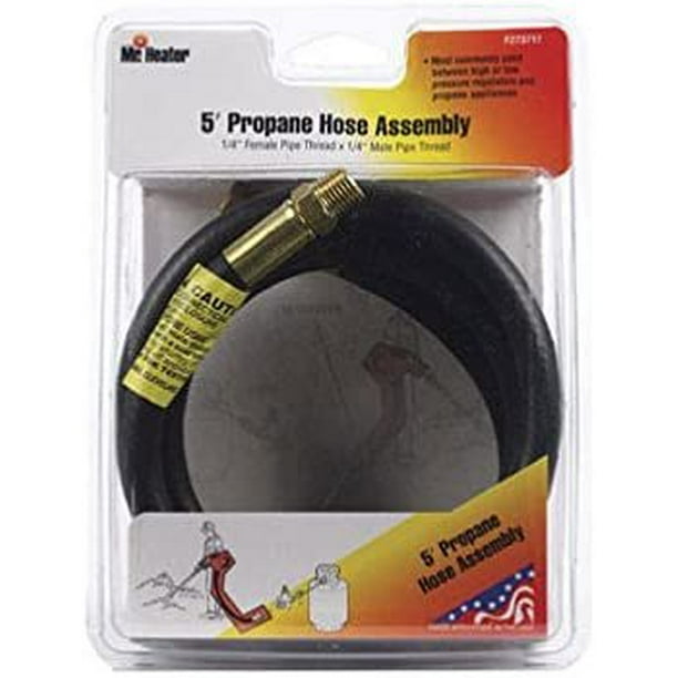 Mr Heater Propane Hose Assembly 1/4 " Fpt X 1/4 " Mpt 5 Ft.