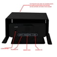 thumbnail image 6 of Americangaslogs 18-24 Inch Ventless Fireplace Logs Set with Remote Control, Only Used for Natural Gas,Heats up to 36000 BTU (Liquid Propane Fireplace Black Oak, 18Inch), 6 of 9