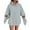 Gray, variant on Women's Fashion Casual Comfortable Round Neck Hooded Long Sleeve Christmas Print Warm Sweatshirt for Holiday Wear and Winter Season Comfort,Light Blue,3XL