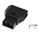 thumbnail image 3 of Dtap Power tipo B 2 Pin macho conector de soldadura DIY Ehuebsd enchufe vmount Anton Bauer Cable de alimentación de batería para salida de Anton Bauer, 3 of 8