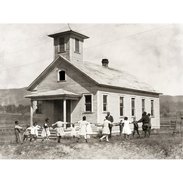 Segregated School 1921 Npleasant Green School A OneRoom Schoolhouse