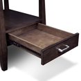 thumbnail image 4 of Leick Table d'Extrémité en Bois Massif de Rangement Delton avec Tiroir en Sienne, 4 of 5