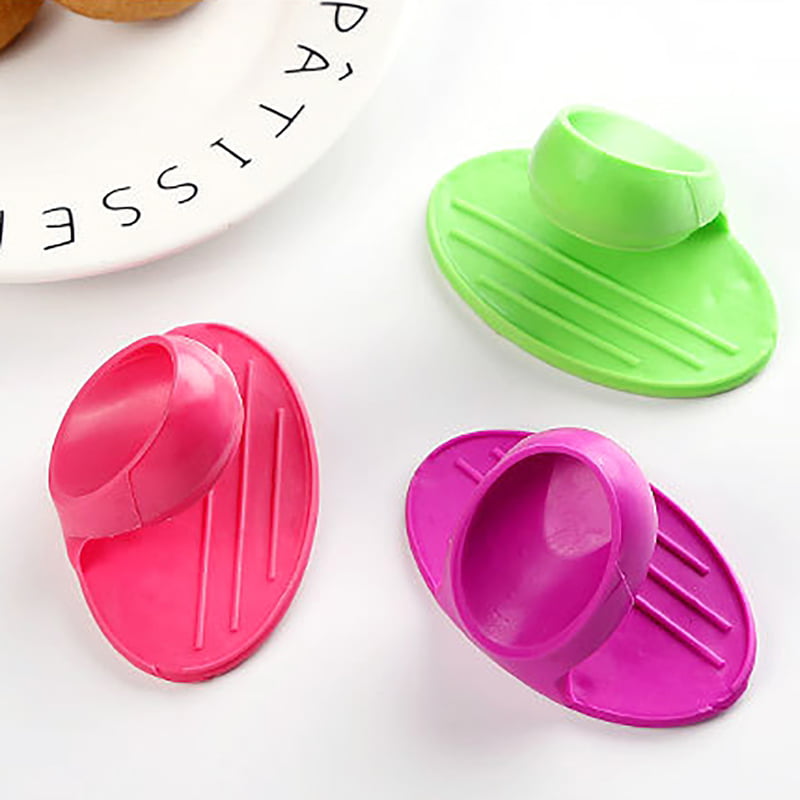 Details about   JW_ Anti-slip Anti-Scald Clamp Soft Silicone Hot Dish Plate Bowl Clip Holder E 