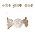 thumbnail image 1 of Ornament Candy Excellent Workmanship Compact Figurine High Borosilicate Glass Creative Desktop Christmas Sweets Decor for Home, 1 of 8